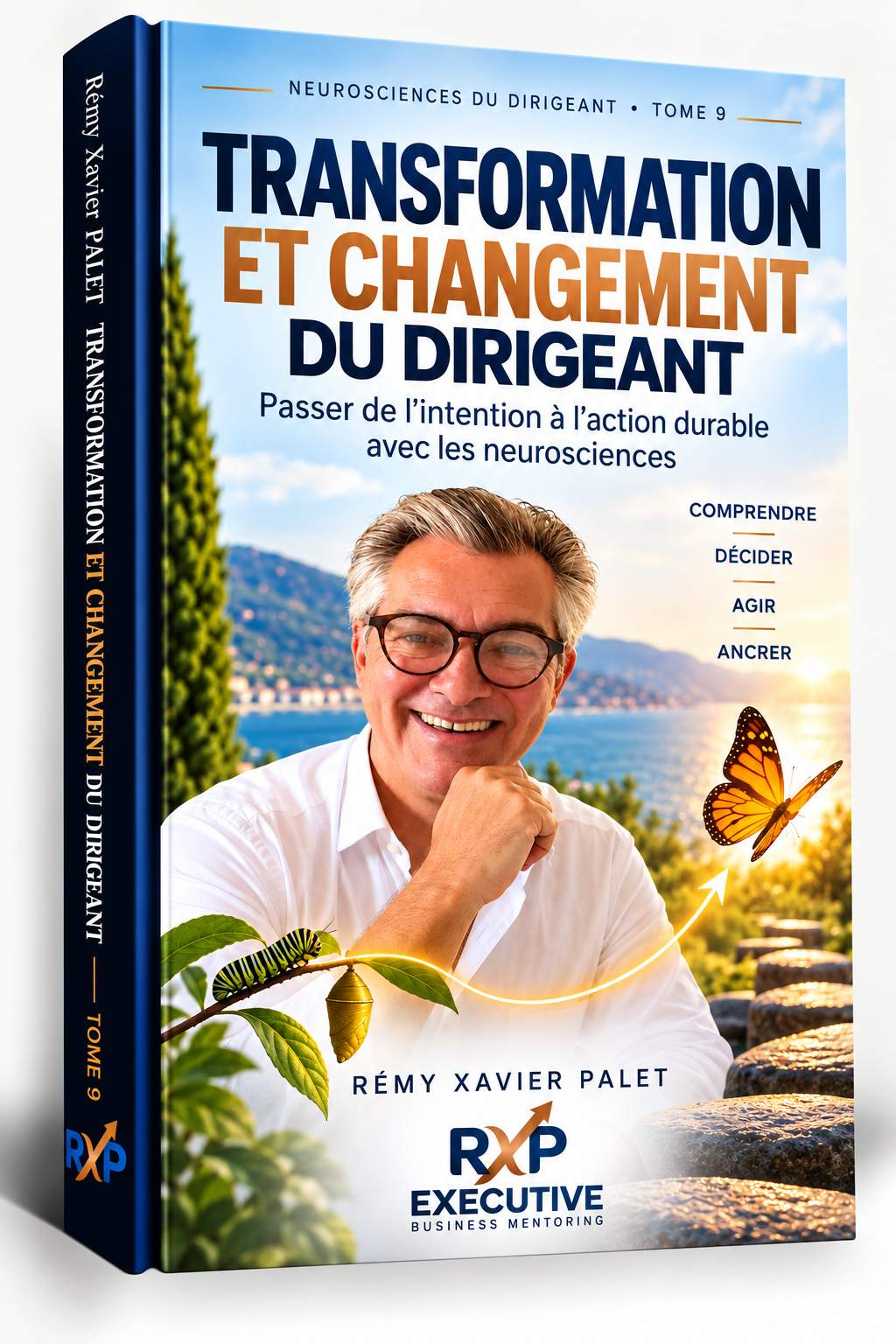 Couverture 3D — Transformation et changement du dirigeant — Tome 9