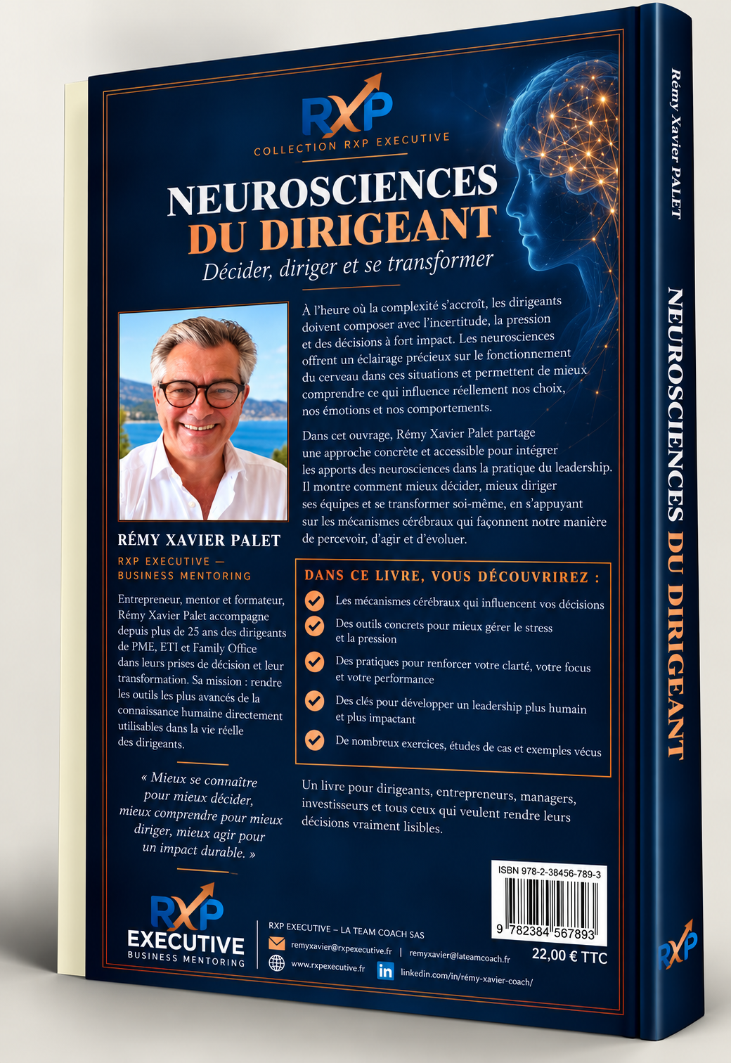 4e de couverture — Neurosciences du Dirigeant