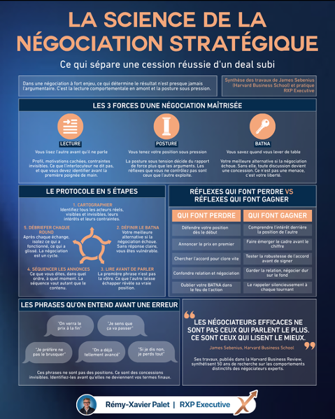 La science de la négociation stratégique