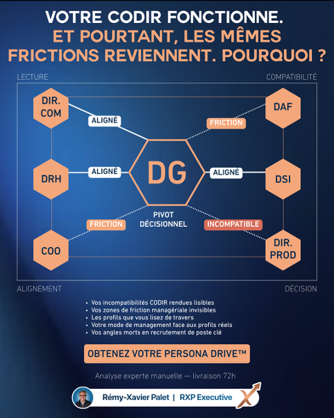 Votre CODIR fonctionne. Et pourtant les mêmes frictions reviennent.