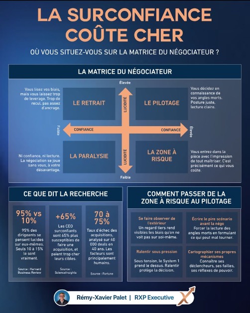 La surconfiance coûte cher